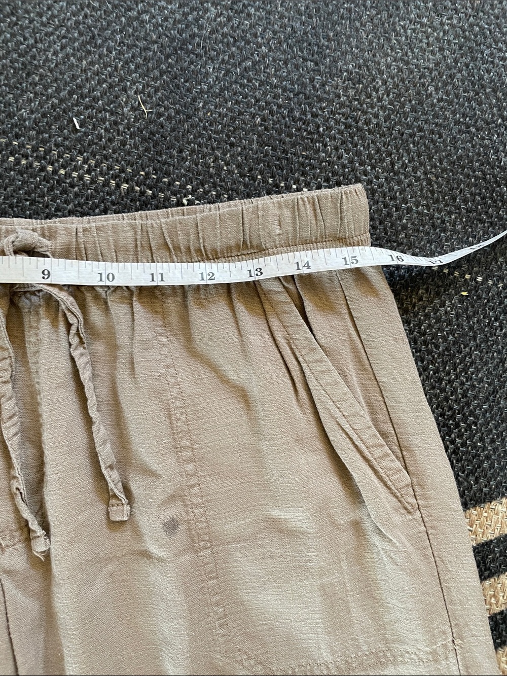 Splendid Cropped Wide-Leg Drawstring Pants - Picture 4 of 5